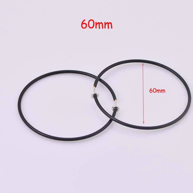 Clip On Hoop Earrings | Non-Pierced Circle Earrings 2/4/6cm Women